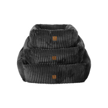 Ascher Plush Corduroy Square Dog Bed